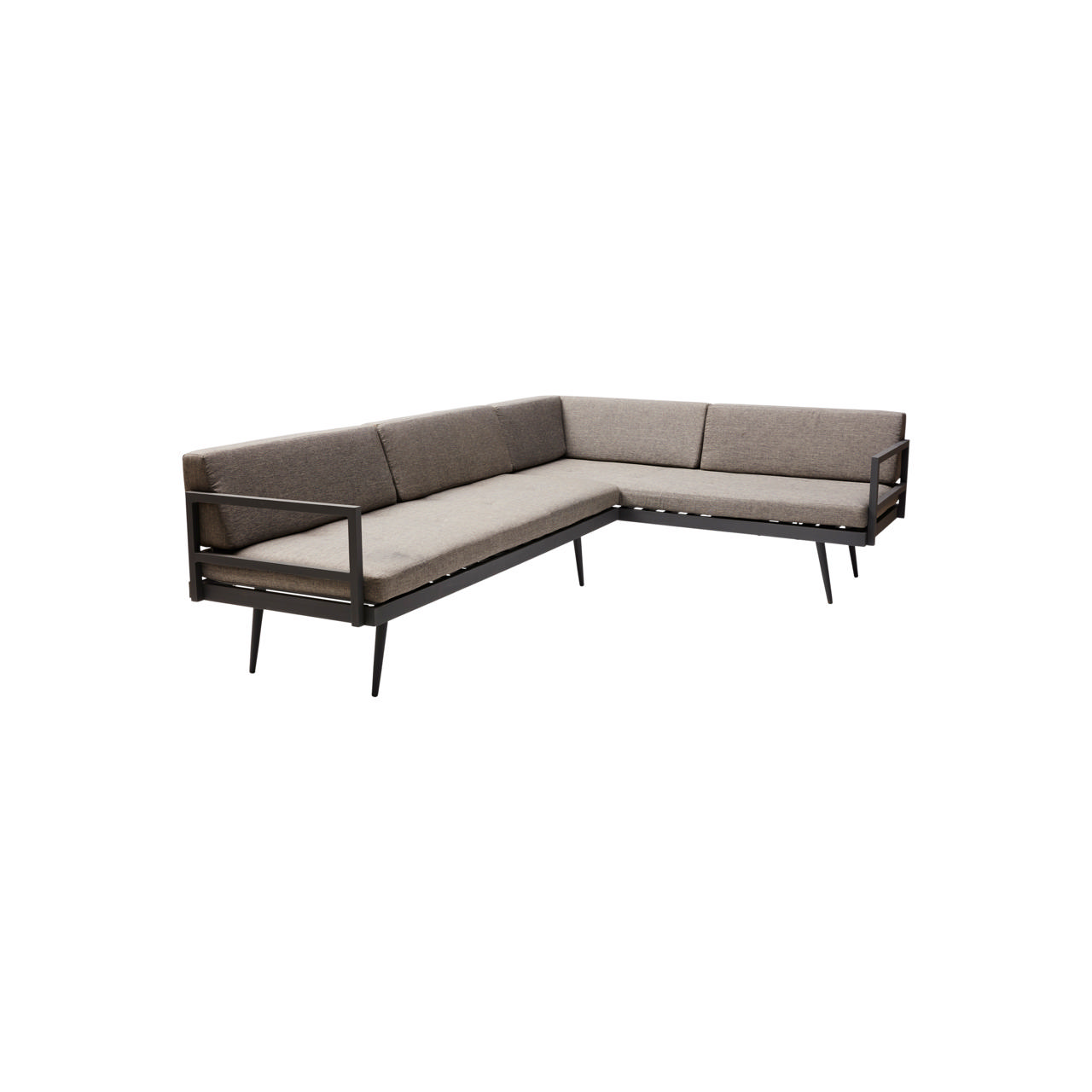 Rio loungesoffa-set - antracit