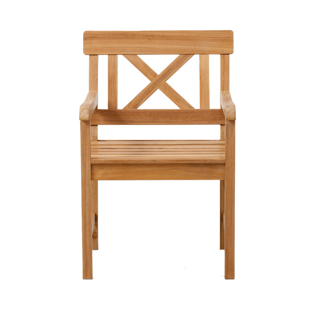 Sofiero set - trepersoners bänk, två stolar & bord - teak