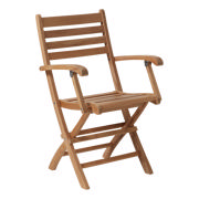 Butterfly & York - klaffbord & fyra stolar - teak