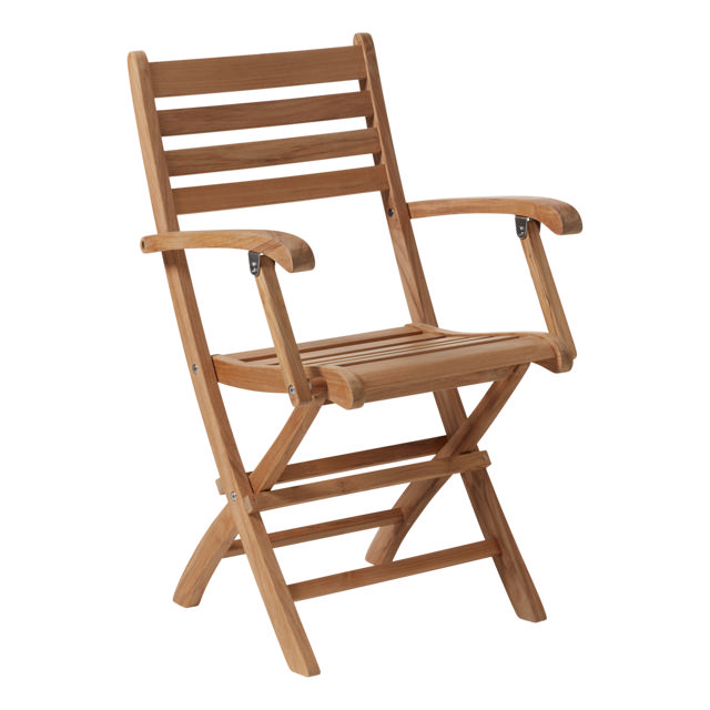 Butterfly & York - klaffbord & fyra stolar - teak