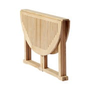 Butterfly fällbord - teak Ø110