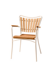 Ellen trädgårdsstol - sandfärgad