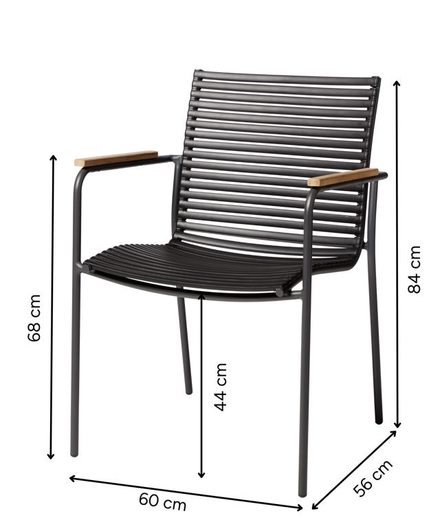 Mood Classic stol - svart