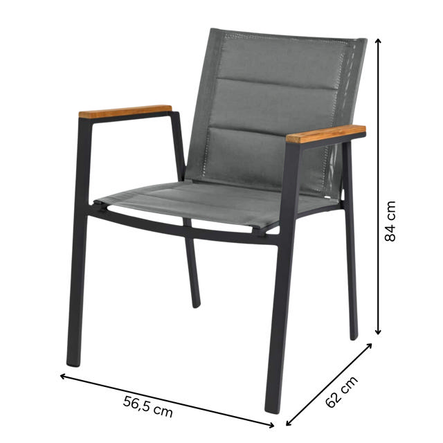MOOD Classic Extreme stol - antracit