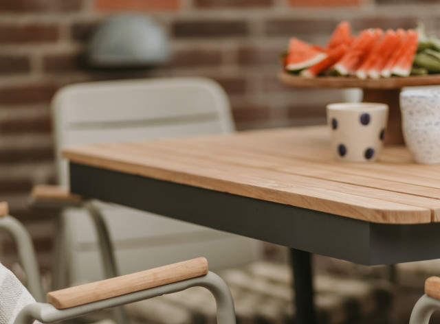 Parc stol - pilgrön