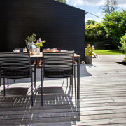 Mood Classic set - bord & fyra stolar - antracit