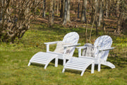 Adirondack set - vitt
