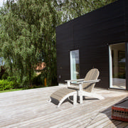 Adirondack set med dynor - vitt