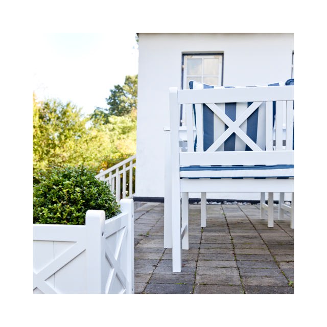 Rosenborg bord - vit