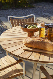 Ellen bord - vitt Ø110