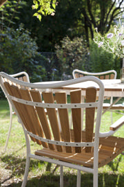 Ellen bord - vitt Ø110