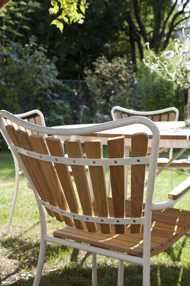 Ellen bord - vitt Ø110