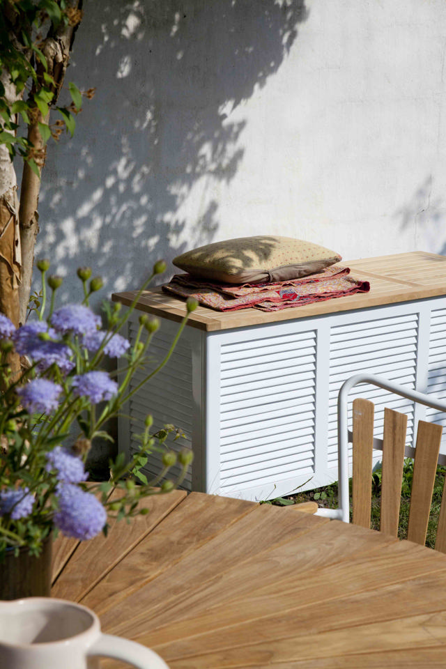 Ellen bord - vitt Ø110