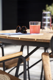 Ellen bord - antracit Ø150 