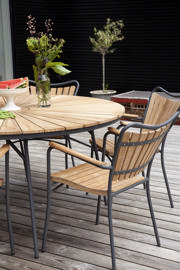 Ellen bord - antracit Ø150 