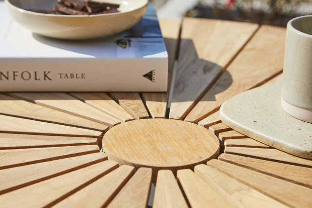 Ellen cafébord - antracit Ø80