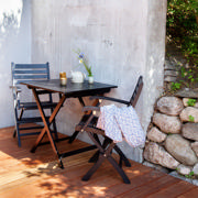 York fällbord - svart