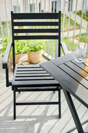 York fällbord - svart