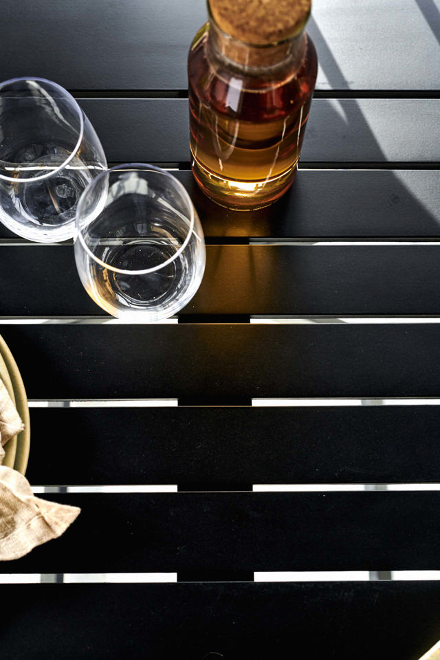 York fällbord - svart