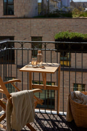 Urban balkongbord - massiv teak