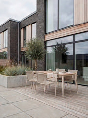 Rio matbord - sandfärgad