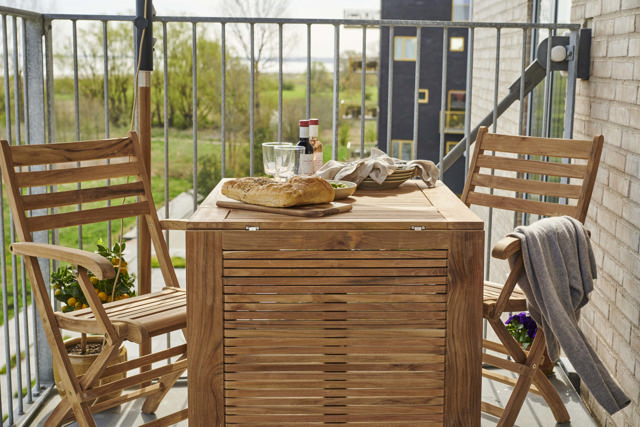 Butterfly fällbord - teak