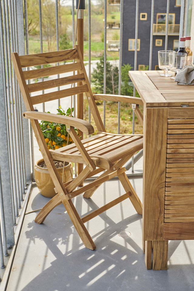 Butterfly fällbord - teak