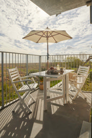 Butterfly fällbord - vitt