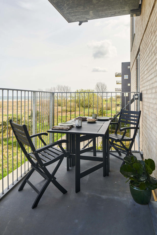 Butterfly fällbord - svart