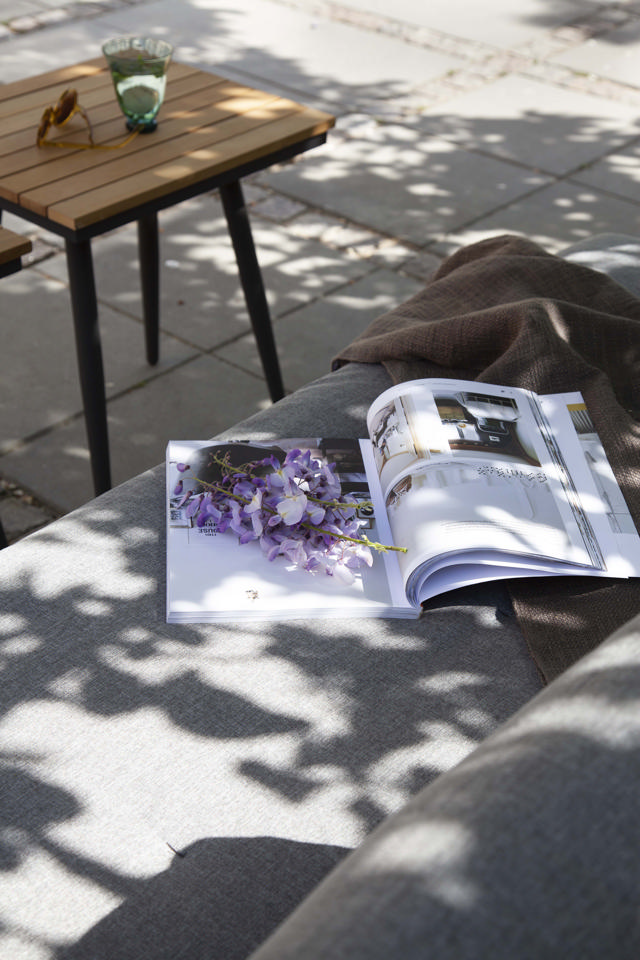 Rio sidobord - antracit