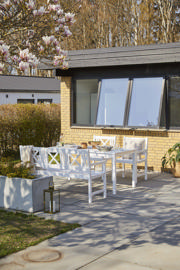 Rosenborg stol - vit