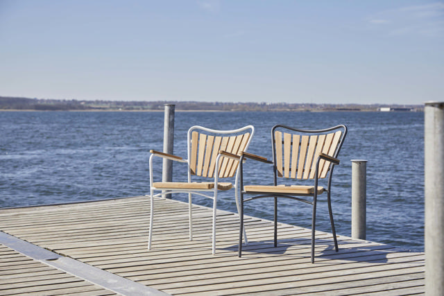 Ellen trädgårdsstol - vit