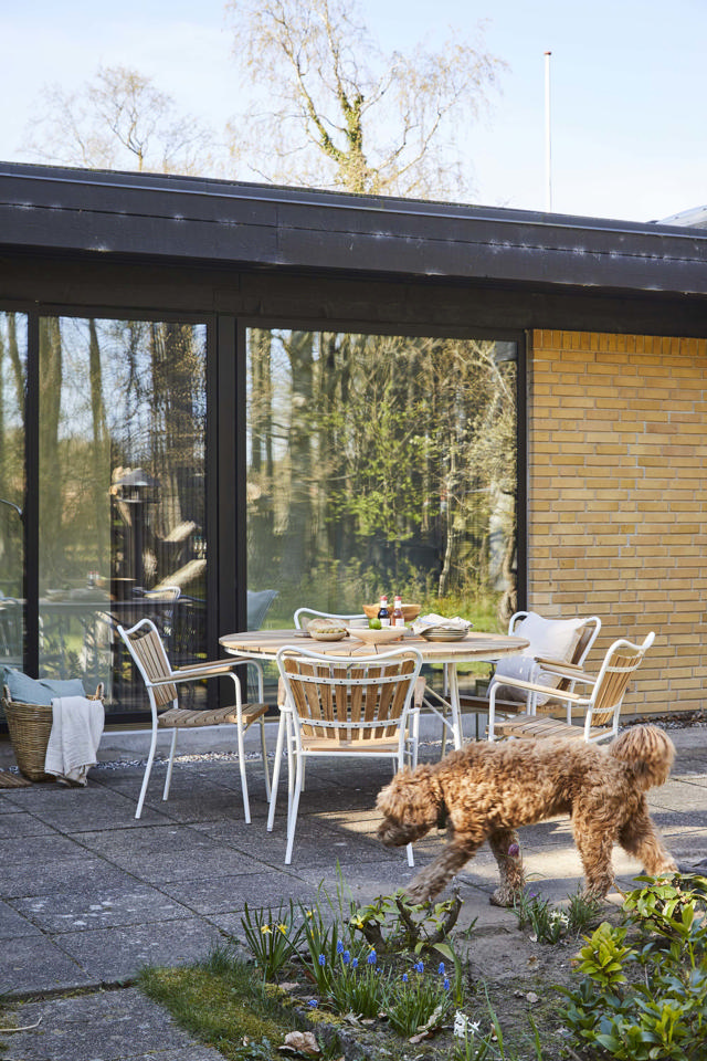 Ellen trädgårdsstol - vit