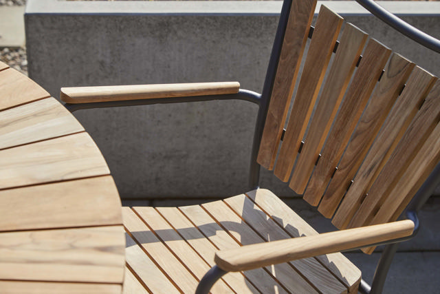 Ellen trädgårdsstol - antracit