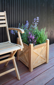 York fällstol - teak