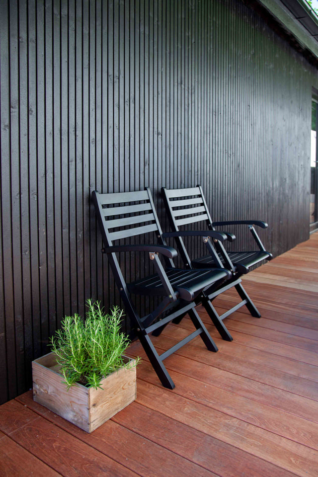 York fällstol - svart