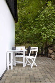 Clarish fällstol - vit