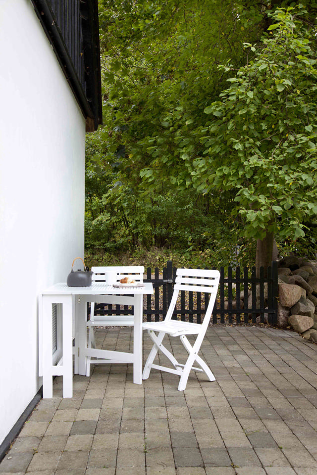 Clarish fällstol - vit