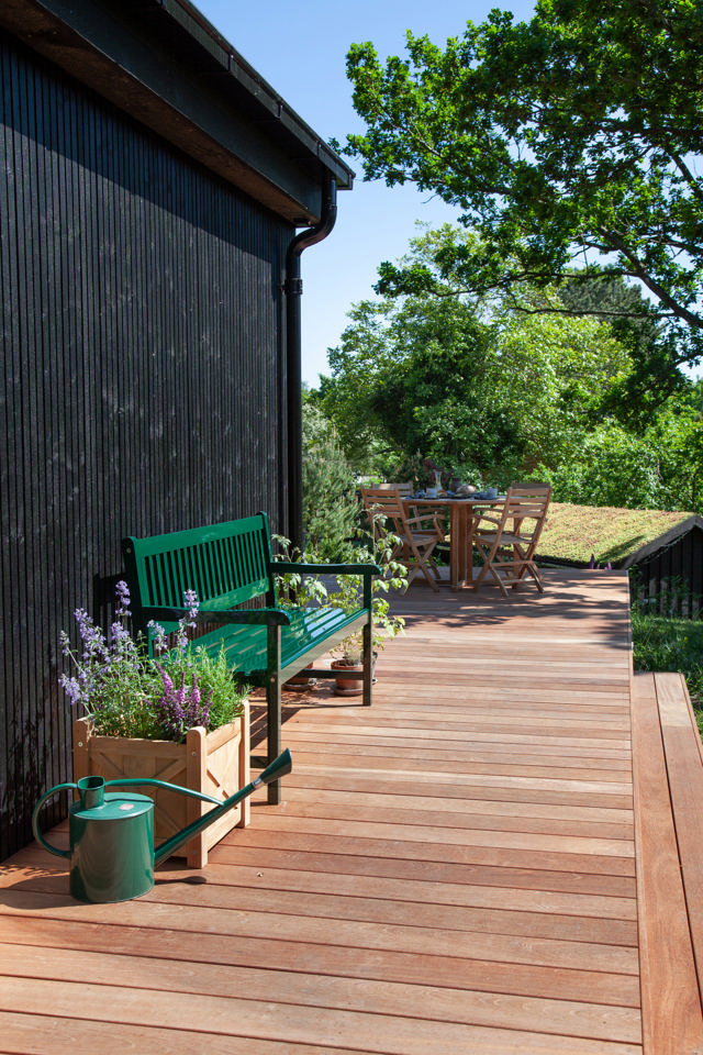 Brighton bänk tresitsig - grön