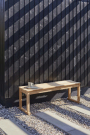 Vega tvåsitsbänk - teak