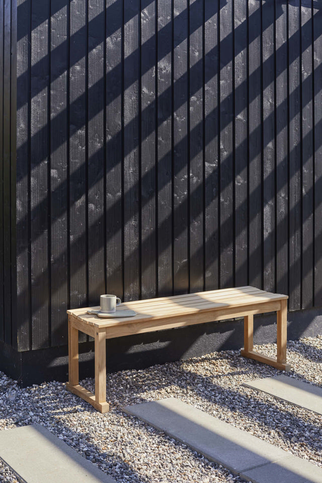 Vega tvåsitsbänk - teak