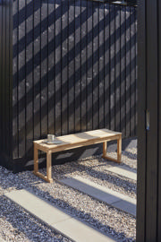 Vega tvåsitsbänk - teak