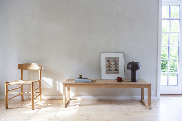 Vega tresitsbänk - teak