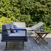 Rio loungesoffa-set - antracit