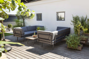 Rio loungesoffa-set - antracit
