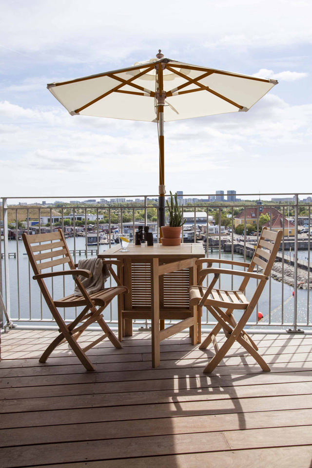 Shade balkongparasoll - off-white