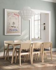 Elvo läderdyna - svart