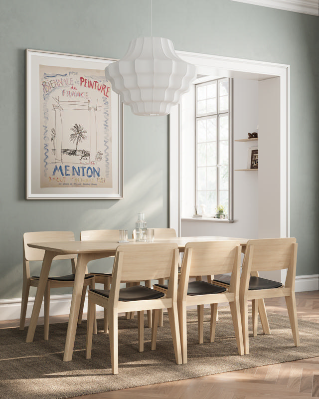 Elvo läderdyna - svart