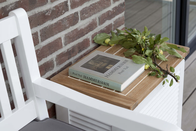 Rosenborg dyna till tresitsbänk - grå